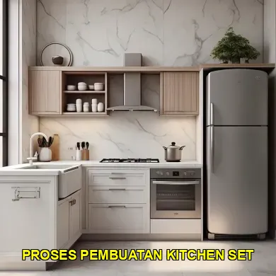Langkah Lengkap Proses Pembuatan Kitchen Set dari Awal Sampai Jadi